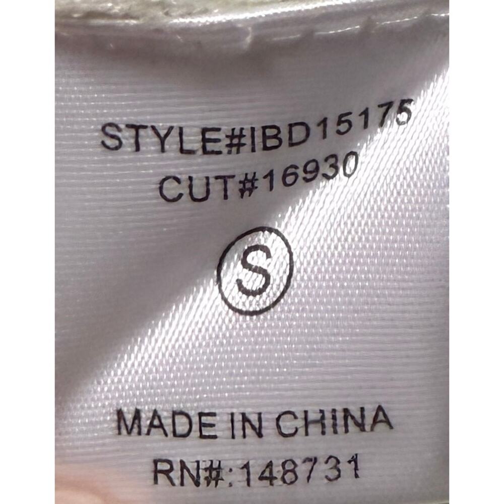 Ramona Womens Small Ribbed Bodycon Knit Dress Size Small Green Spaghetti Strap - Picture 8 of 9